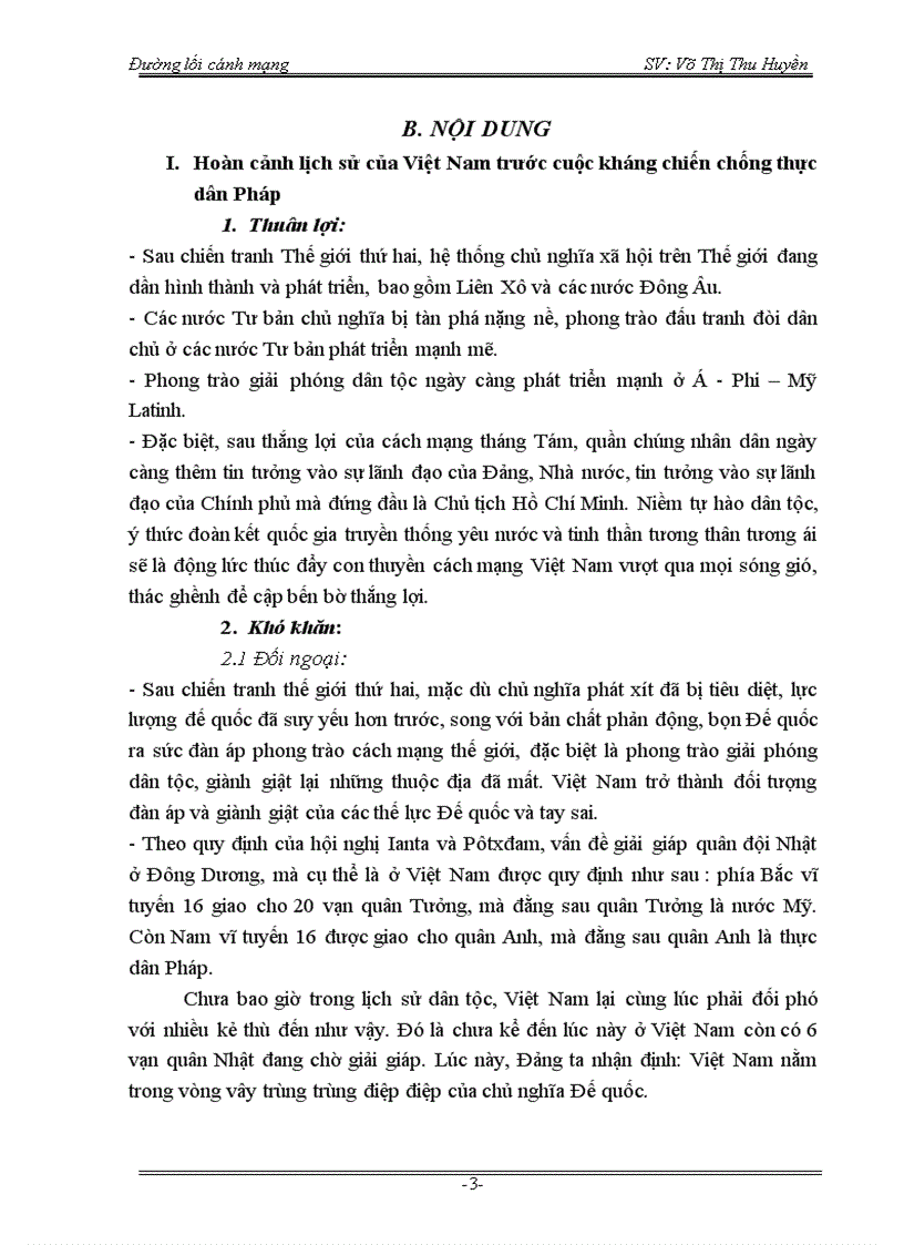 image for page Tiểu luận môn Đường lối CM ĐCS VN