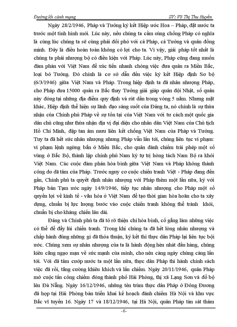 image for page Tiểu luận môn Đường lối CM ĐCS VN