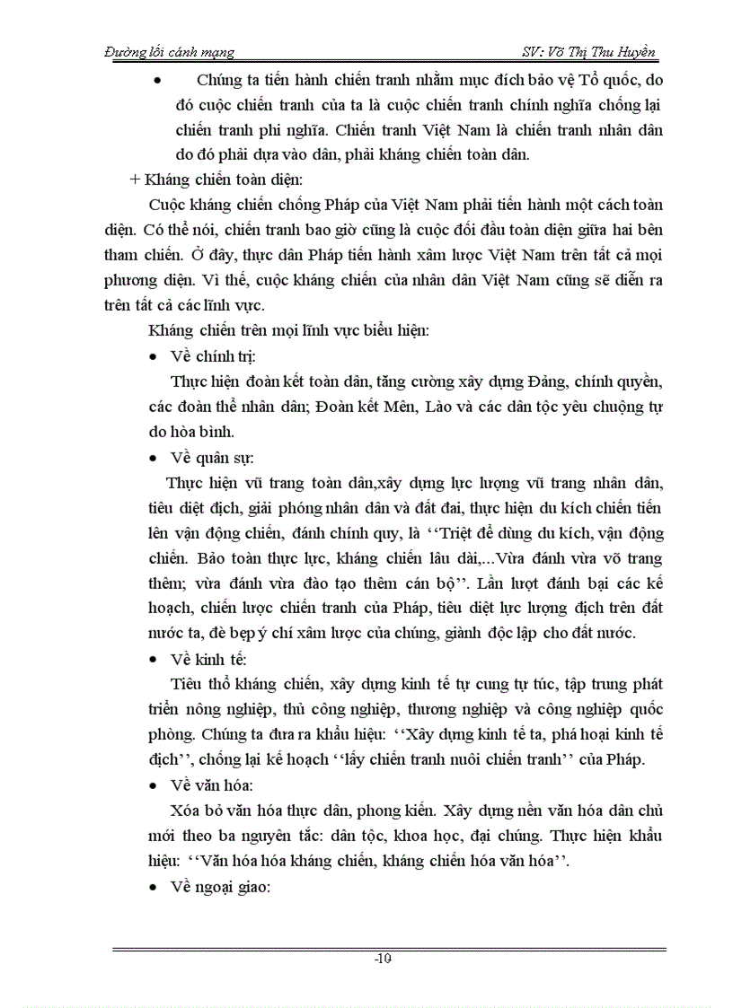 image for page Tiểu luận môn Đường lối CM ĐCS VN