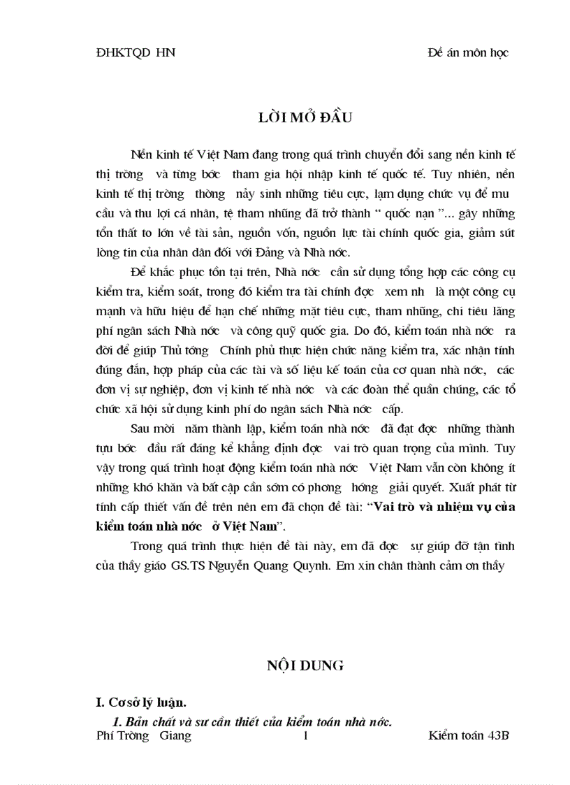 image for page Vai trò và nhiệm vụ của kiểm toán nhà nước ở Việt Nam