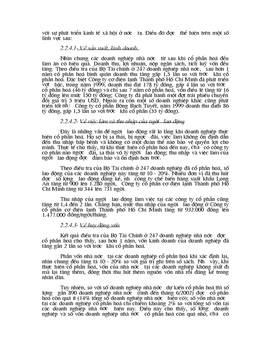 image for page Đẩy mạnh quá trình cổ phần hoá doanh nghiệp nhà nước ở Việt Nam Thực trạng và giải phap