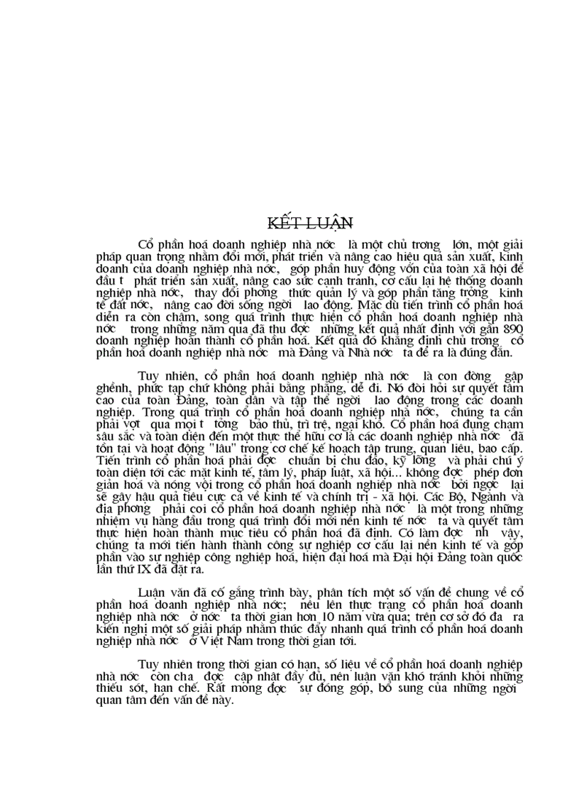 image for page Đẩy mạnh quá trình cổ phần hoá doanh nghiệp nhà nước ở Việt Nam Thực trạng và giải phap