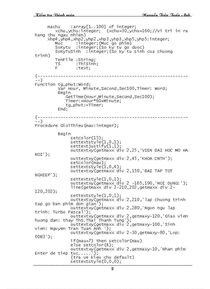 image for page Lập trình nhằm nâng cao kỹ năng về lập trình Turbo Pascal và kỹ năng đồ hoạ
