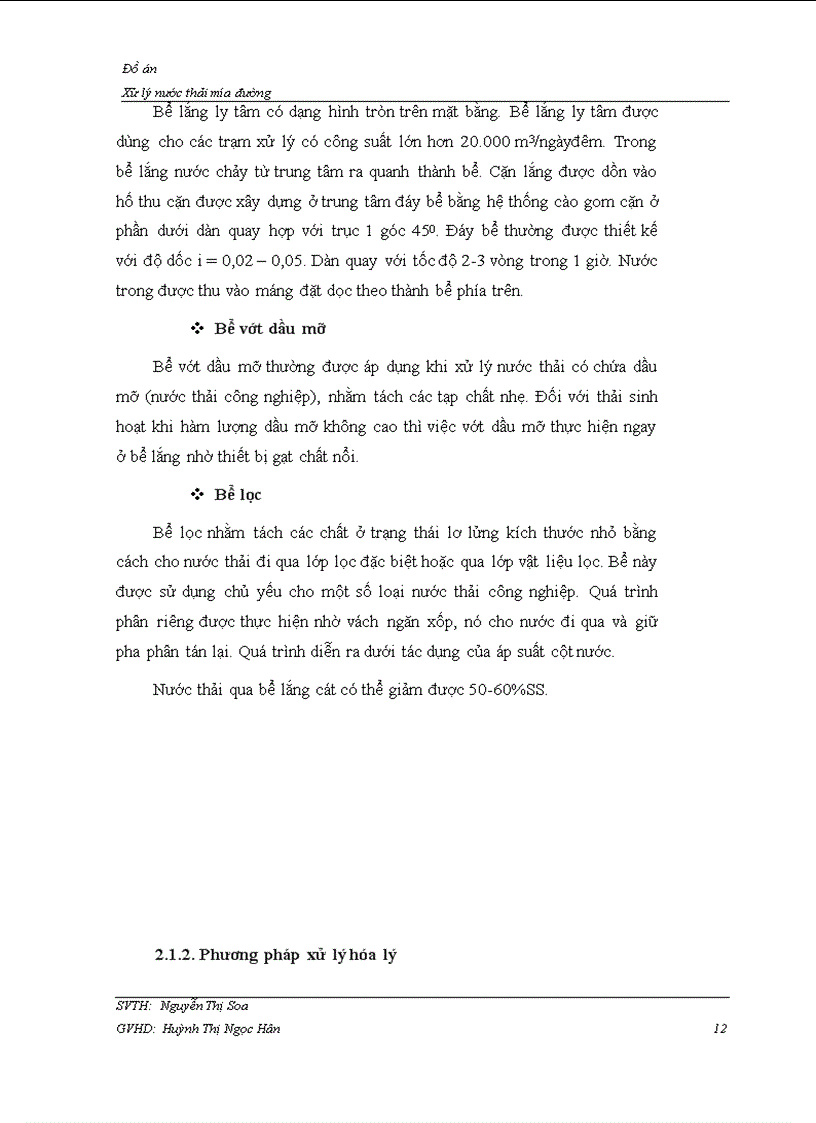 image for page Xử lý nước thải mía đường