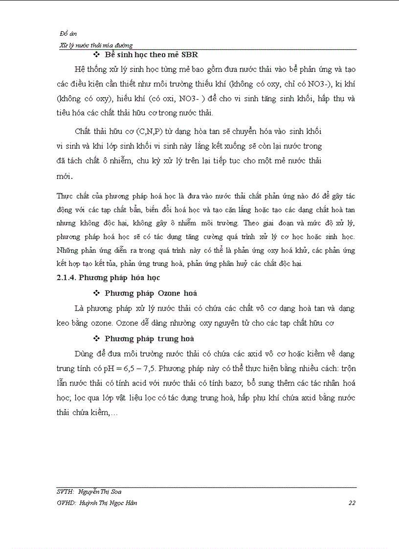 image for page Xử lý nước thải mía đường