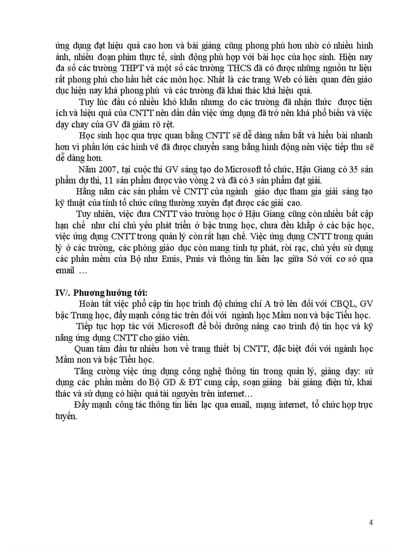 image for page Ứng dụng công nghệ thông tin trong quản lý và dạy học