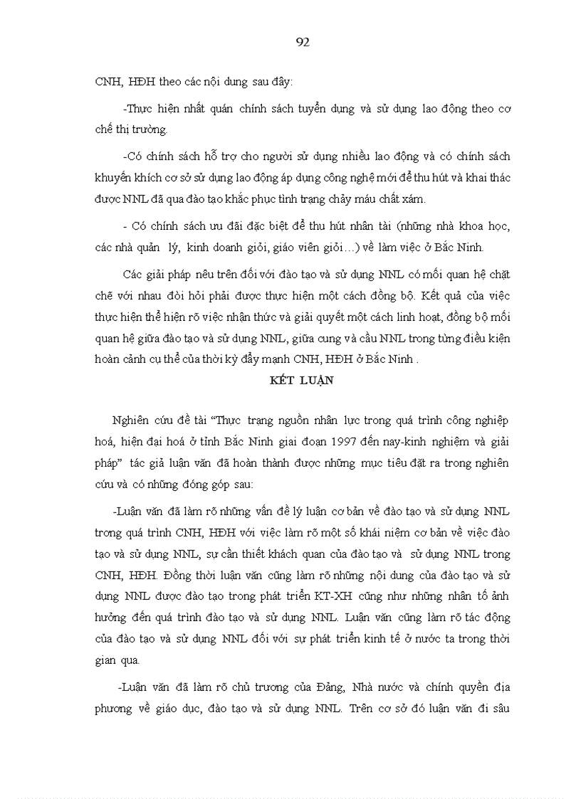 image for page Thực trạng nguồn nhân lực trong quá trình công nghiệp hoá hiện đại hoá ở tỉnh Bắc Ninh giai đoạn 1997 đến nay kinh nghiệm và giải pháp