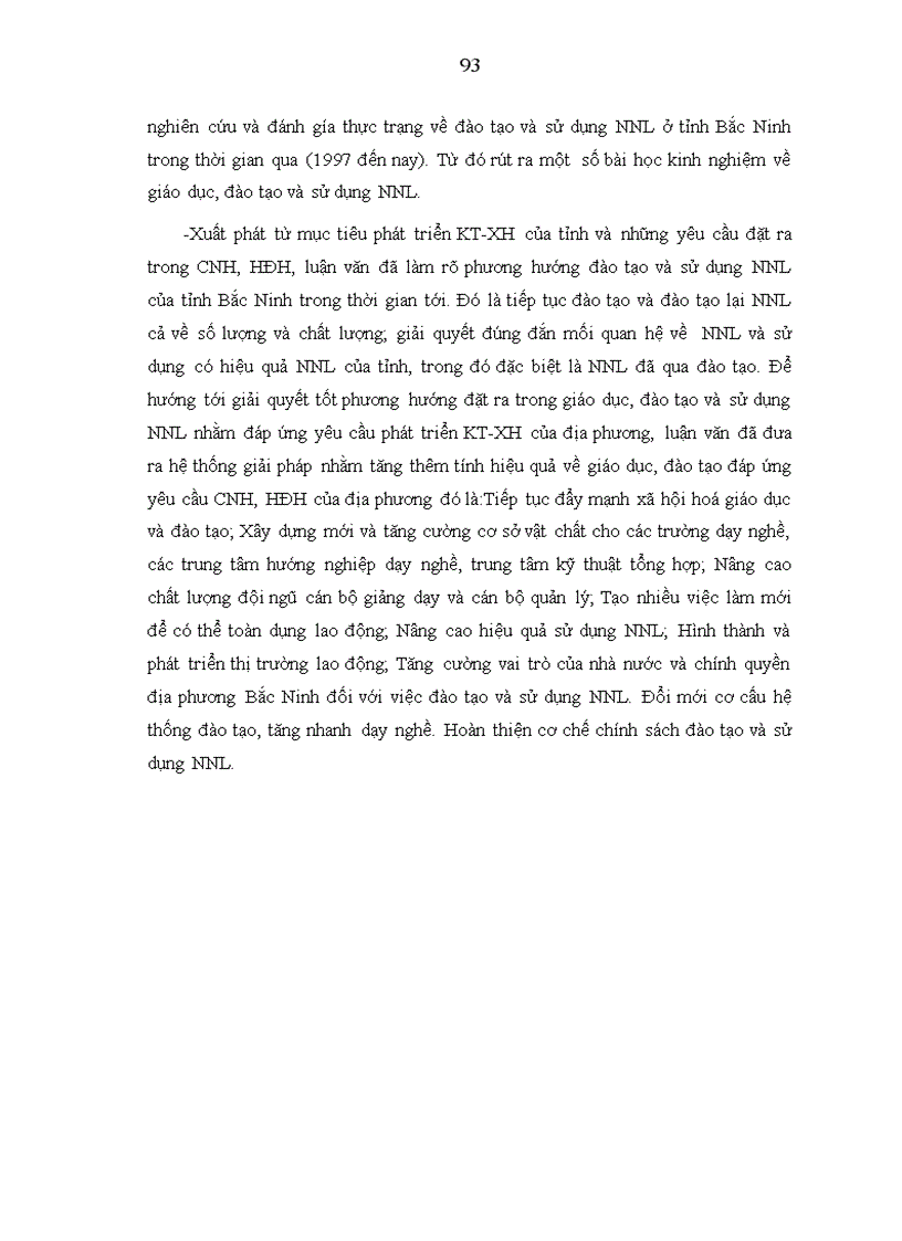 image for page Thực trạng nguồn nhân lực trong quá trình công nghiệp hoá hiện đại hoá ở tỉnh Bắc Ninh giai đoạn 1997 đến nay kinh nghiệm và giải pháp