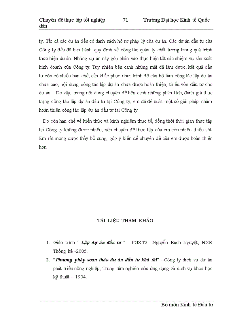 image for page Hoàn thiện công tác lập dự án đầu tư tại Công ty cổ phần Sông Đà 12
