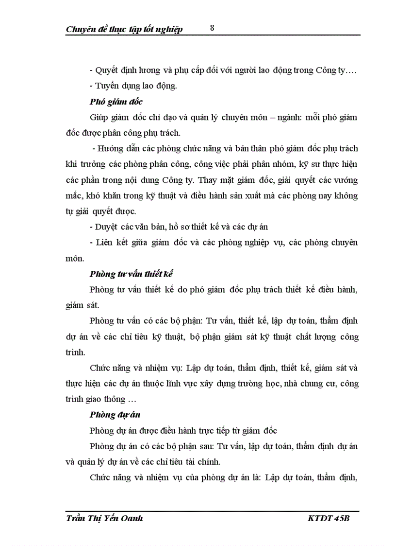 image for page Hoàn thiện công tác tư vấn lập dự án tại Công ty cổ phần Đầu tư và Xây dựng Sông Đà