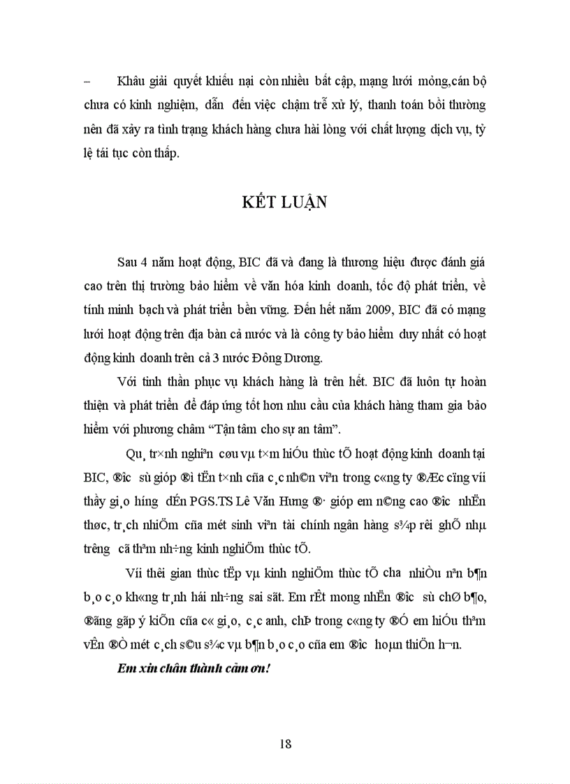 image for page Tại Công ty Bảo hiểm ngân hàng NHĐT PT BIC