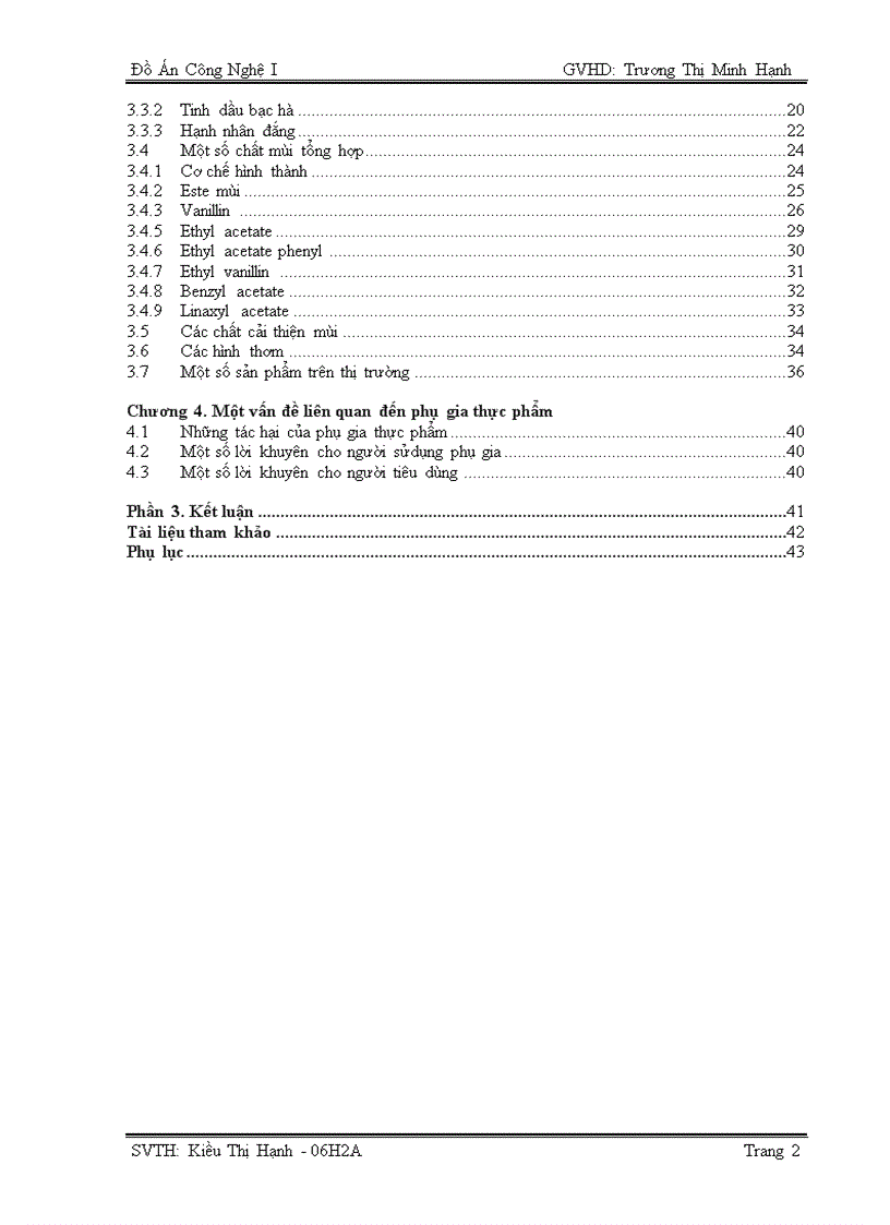 image for page Luận văn tốt nghiệp Phụ gia thực phẩm