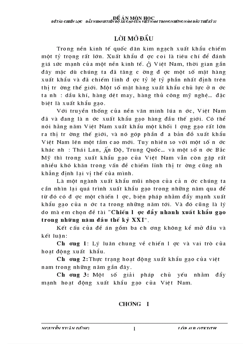 image for page Chiến lược đẩy nhanh xuất khẩu gạo trong những năm đầu thế kỷ 2