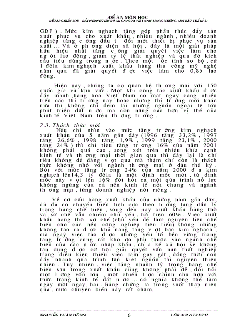 image for page Chiến lược đẩy nhanh xuất khẩu gạo trong những năm đầu thế kỷ 2