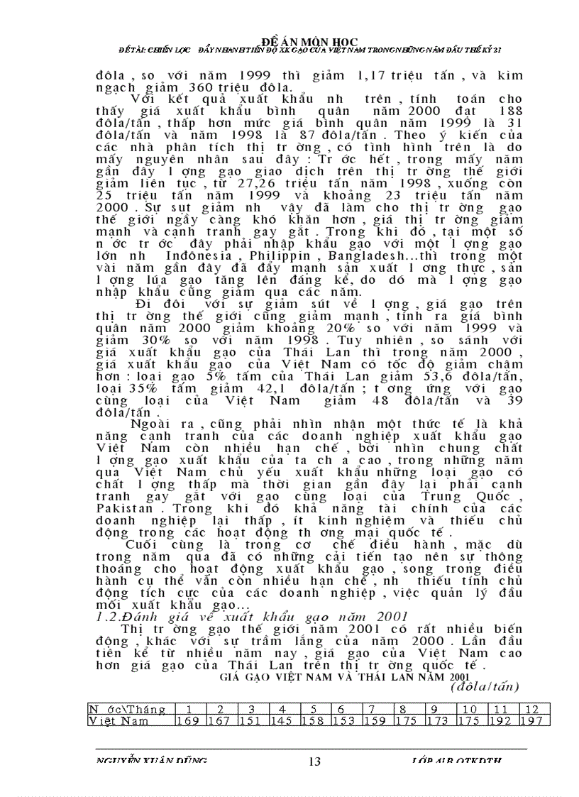 image for page Chiến lược đẩy nhanh xuất khẩu gạo trong những năm đầu thế kỷ 2