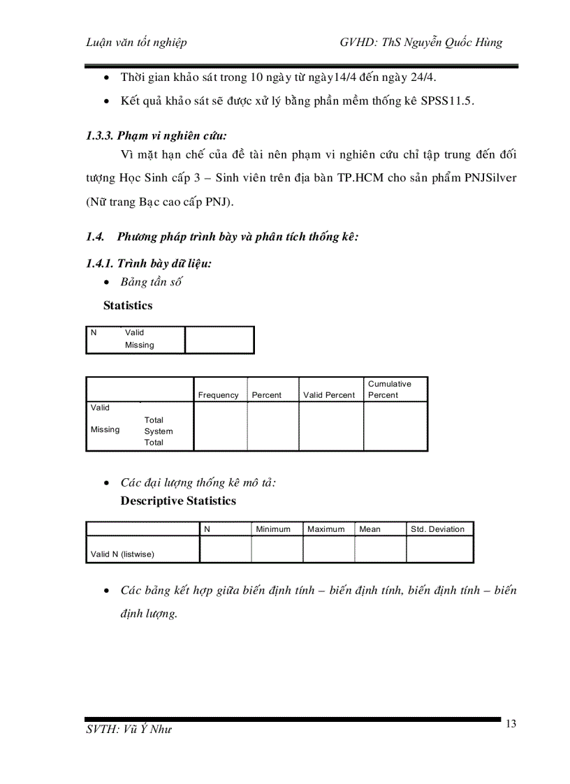 image for page Đo lường mức độ nhận biết và thái độ của HS SV ở một số trường THPT tại thành phố HCM về dịch vụ bán hàng qua mạng vủa PNJ Silver
