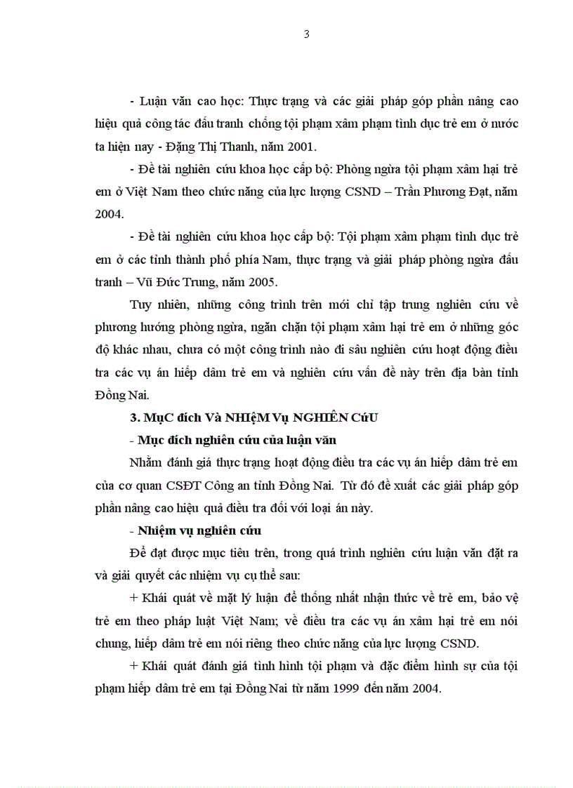 image for page Điều tra các vụ án hiếp dâm trẻ em trên địa bàn tỉnh Đồng Nai