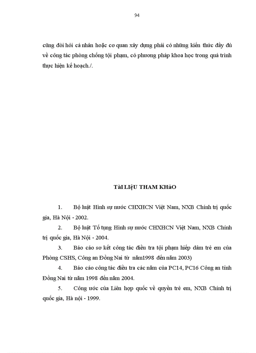 image for page Điều tra các vụ án hiếp dâm trẻ em trên địa bàn tỉnh Đồng Nai