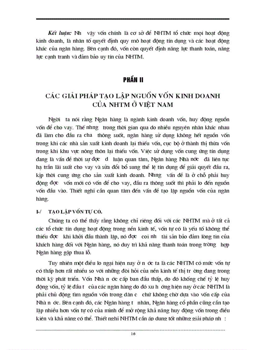 image for page Hình thức huy động vốn của Ngân hàng Thương mại trong nền kinh tế thị trường