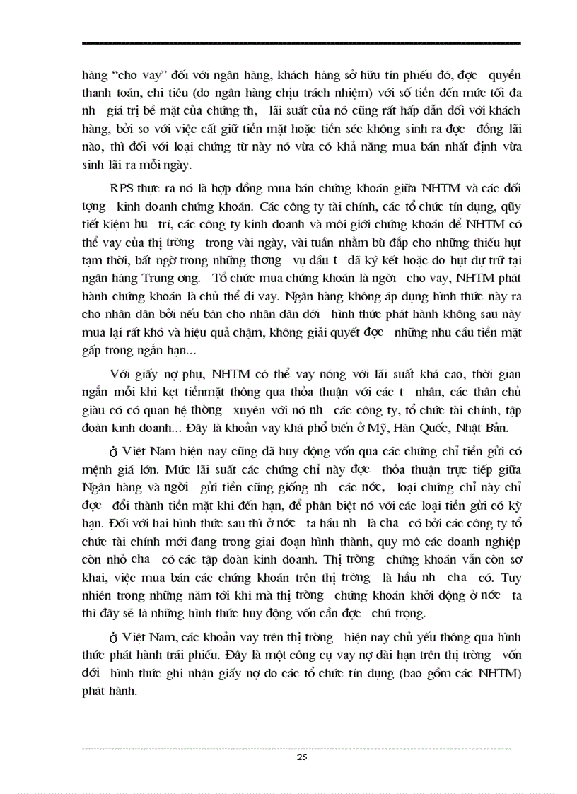 image for page Hình thức huy động vốn của Ngân hàng Thương mại trong nền kinh tế thị trường