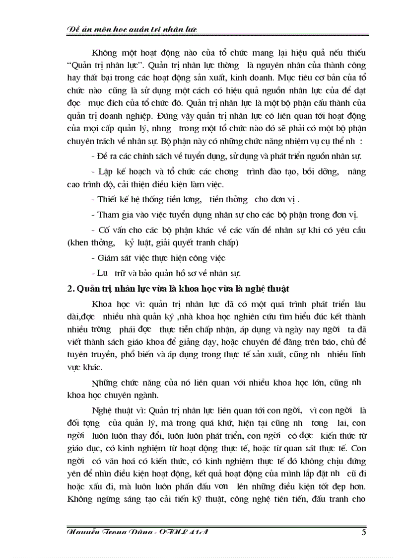 image for page Vai trò của quản trị nhân lực đối với các tổ chức ngày nay