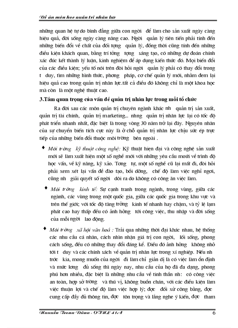 image for page Vai trò của quản trị nhân lực đối với các tổ chức ngày nay