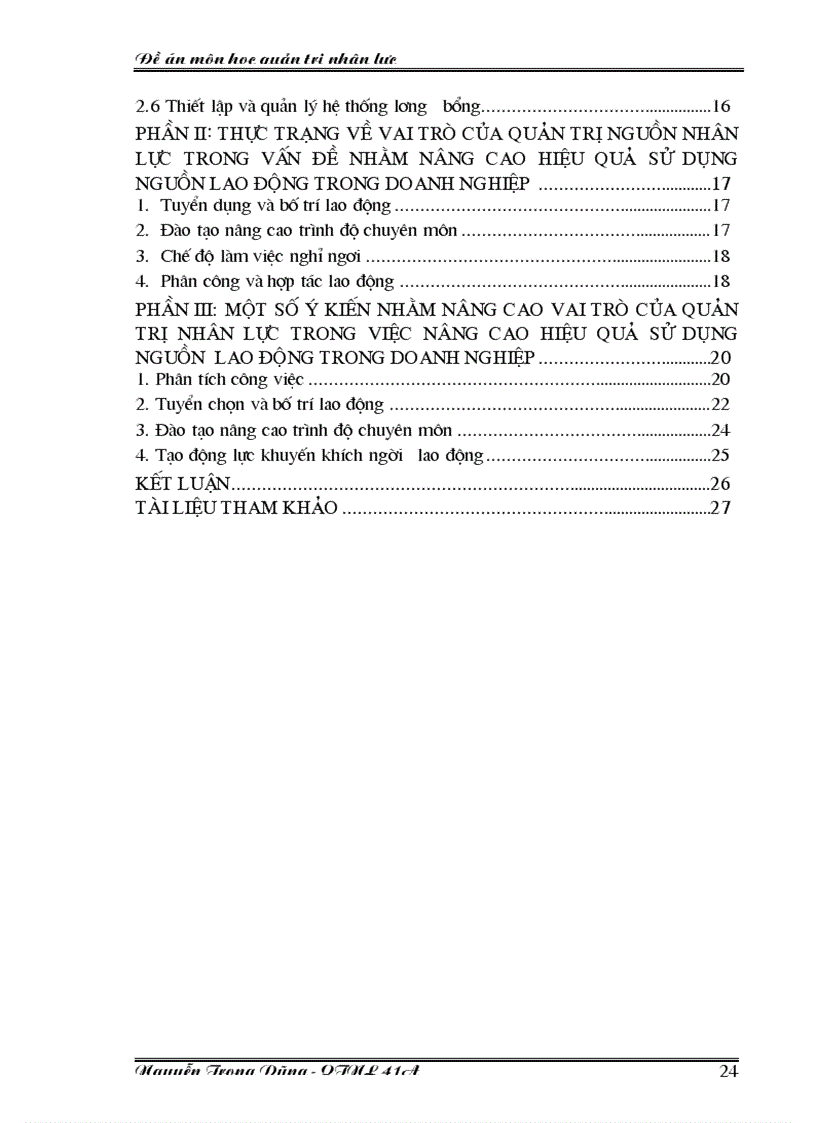 image for page Vai trò của quản trị nhân lực đối với các tổ chức ngày nay