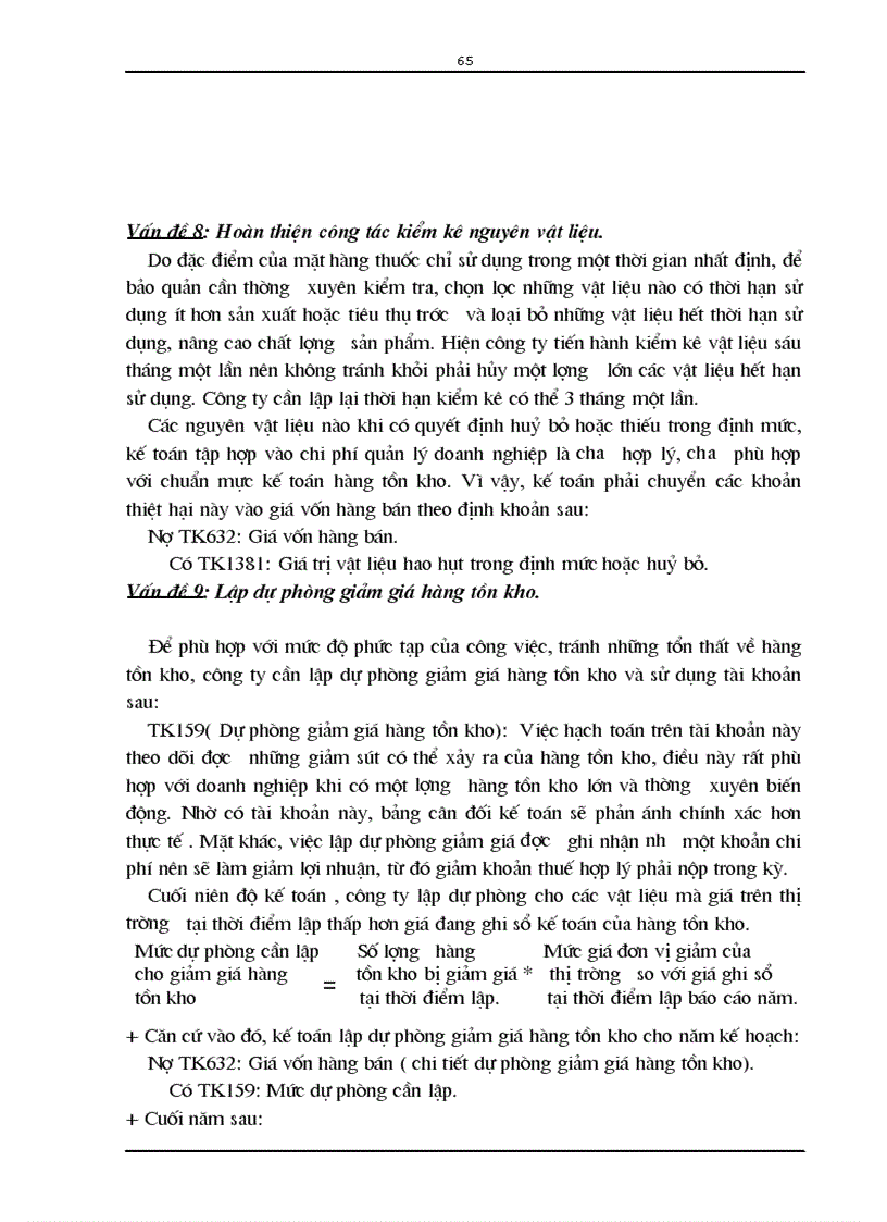 image for page Hoàn thiện hạch toán nguyên vật liệu với việc nâng cao hiệu quả sử dụng vốn lưu động tại công ty Dược liệu TWI