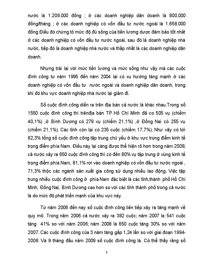 image for page Thực trạng đình công ở các doanh nghiệp và phương hướng giải quyết phòng ngừa hiệu quả