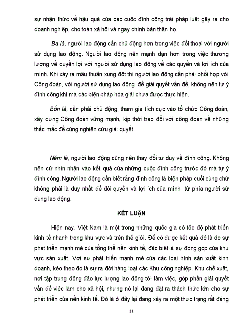 image for page Thực trạng đình công ở các doanh nghiệp và phương hướng giải quyết phòng ngừa hiệu quả