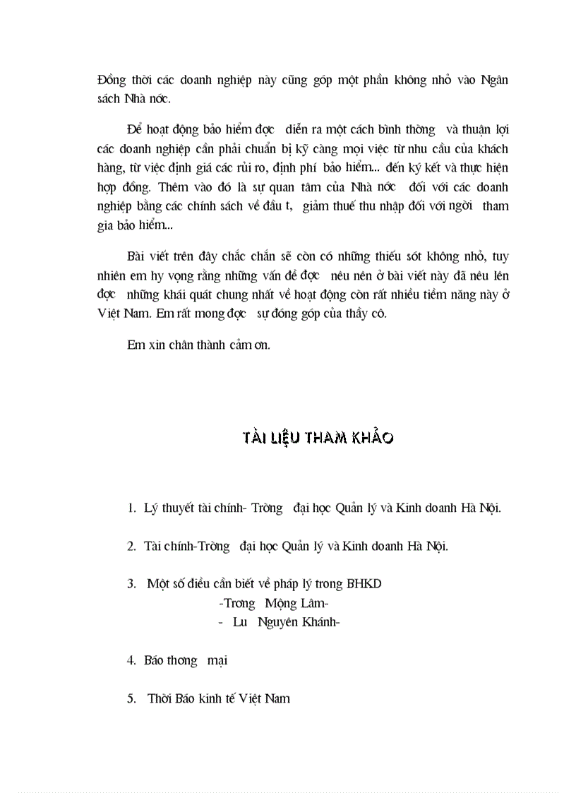 image for page Bảo hiểm kinh doanh và vai trò của nó đối với quá trình tái sản xuất xã hội