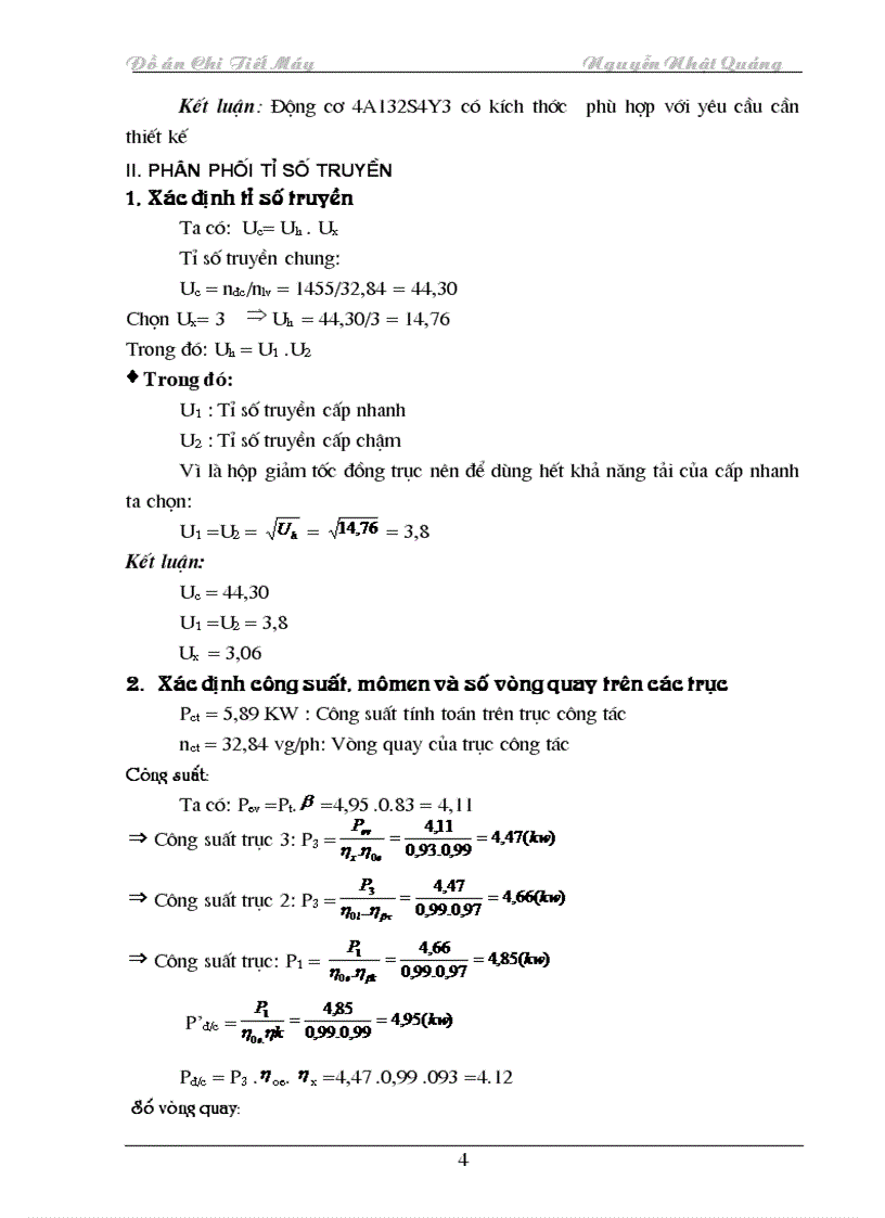 image for page Thiết kế hệ dẫn động băng tải