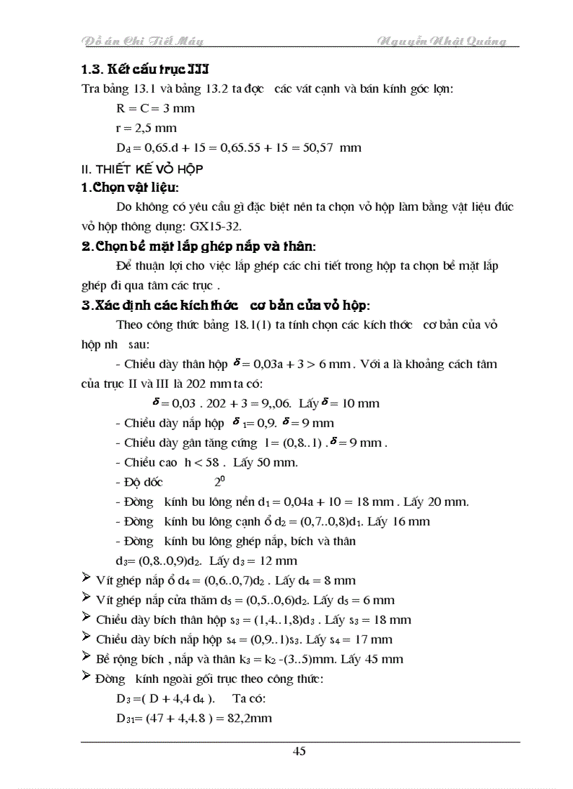 image for page Thiết kế hệ dẫn động băng tải