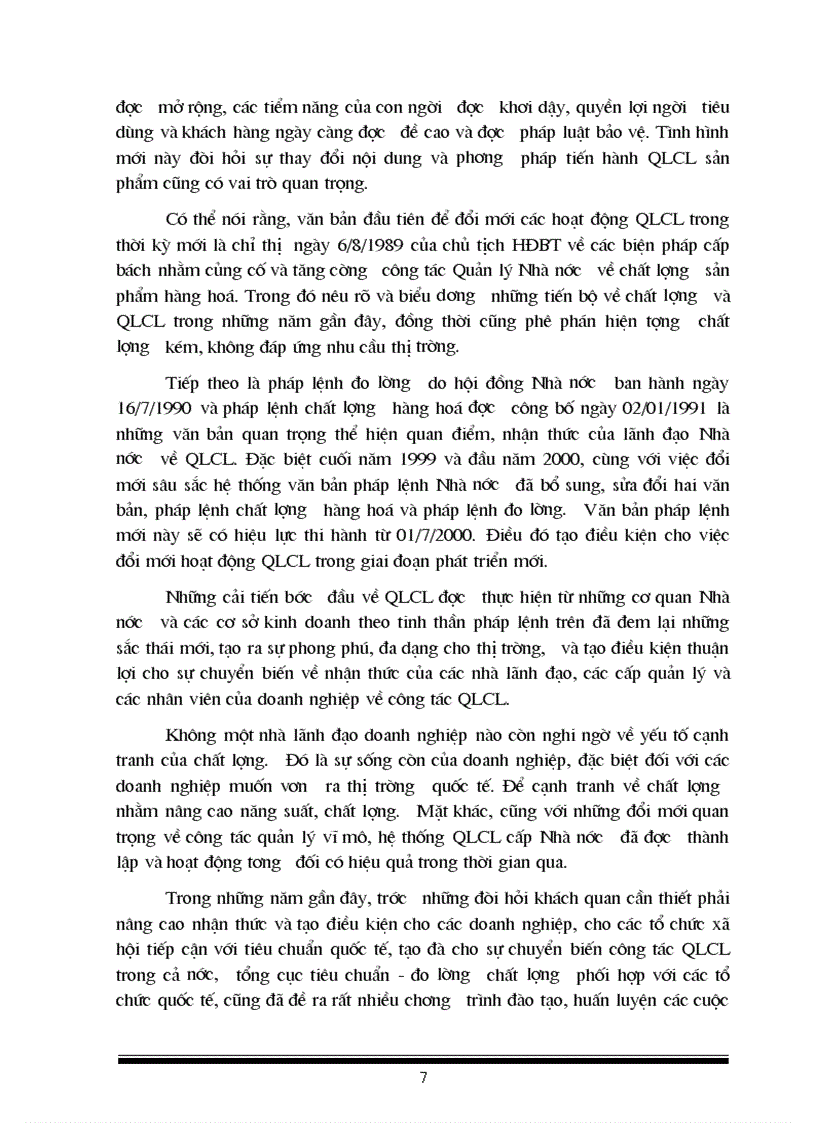 image for page Hệ thống Quản lý chất luợng theo tiêu chuân ISO 9000 và việc áp dụng nó vào trong các doanh nghiệp Việt Nam