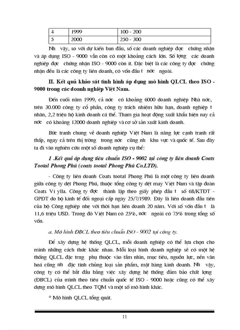 image for page Hệ thống Quản lý chất luợng theo tiêu chuân ISO 9000 và việc áp dụng nó vào trong các doanh nghiệp Việt Nam