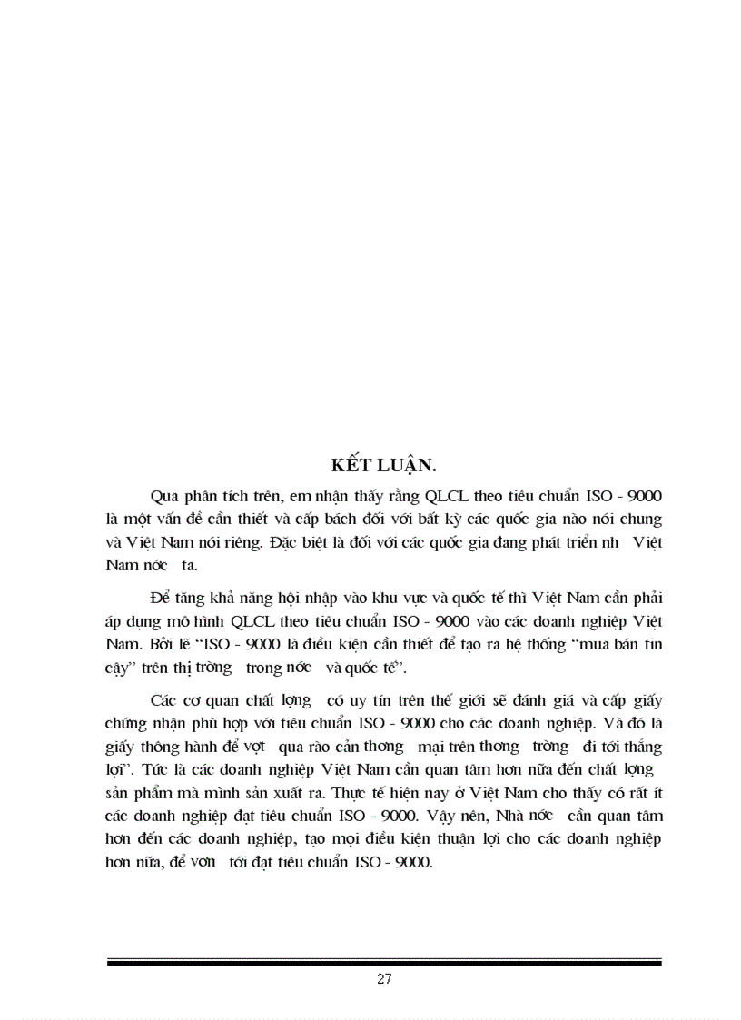 image for page Hệ thống Quản lý chất luợng theo tiêu chuân ISO 9000 và việc áp dụng nó vào trong các doanh nghiệp Việt Nam