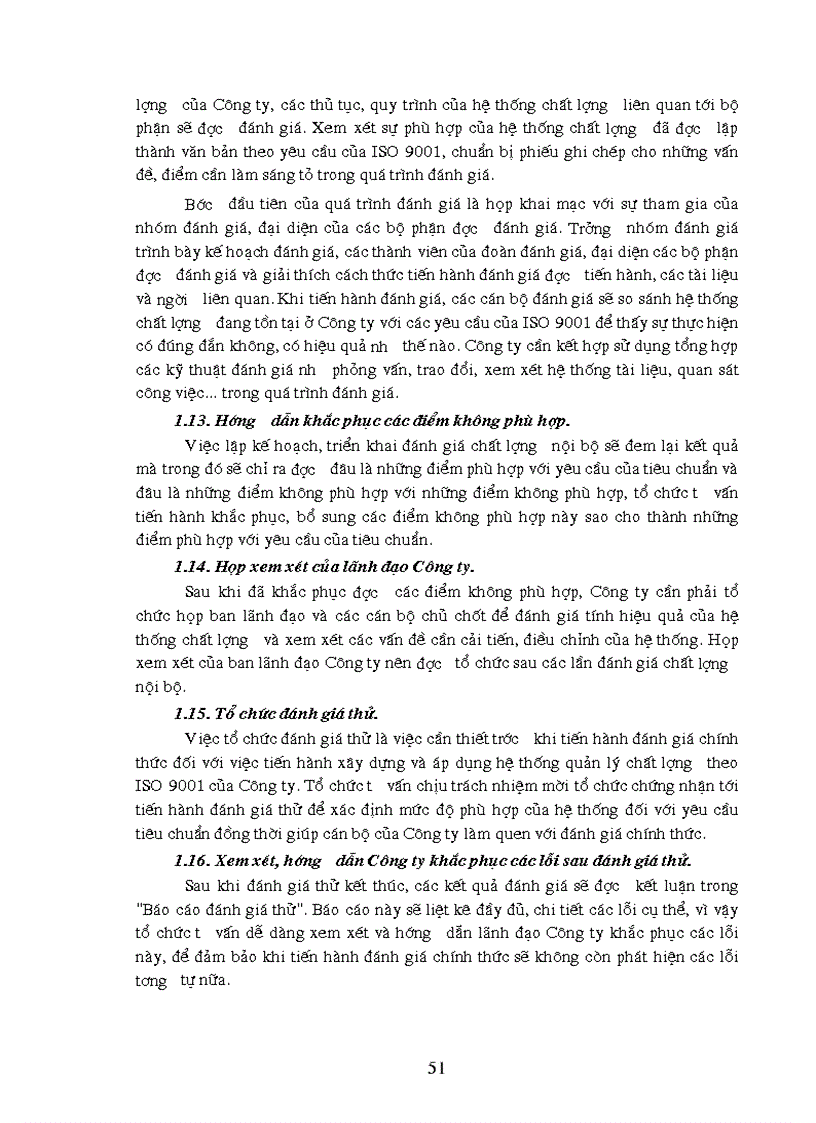 image for page Kế hoạch xây dựng và áp dụng hệ thống quản lý chất lượng theo tiêu chuẩn ISO 9001 2000 tại Công ty Sông Đà 9