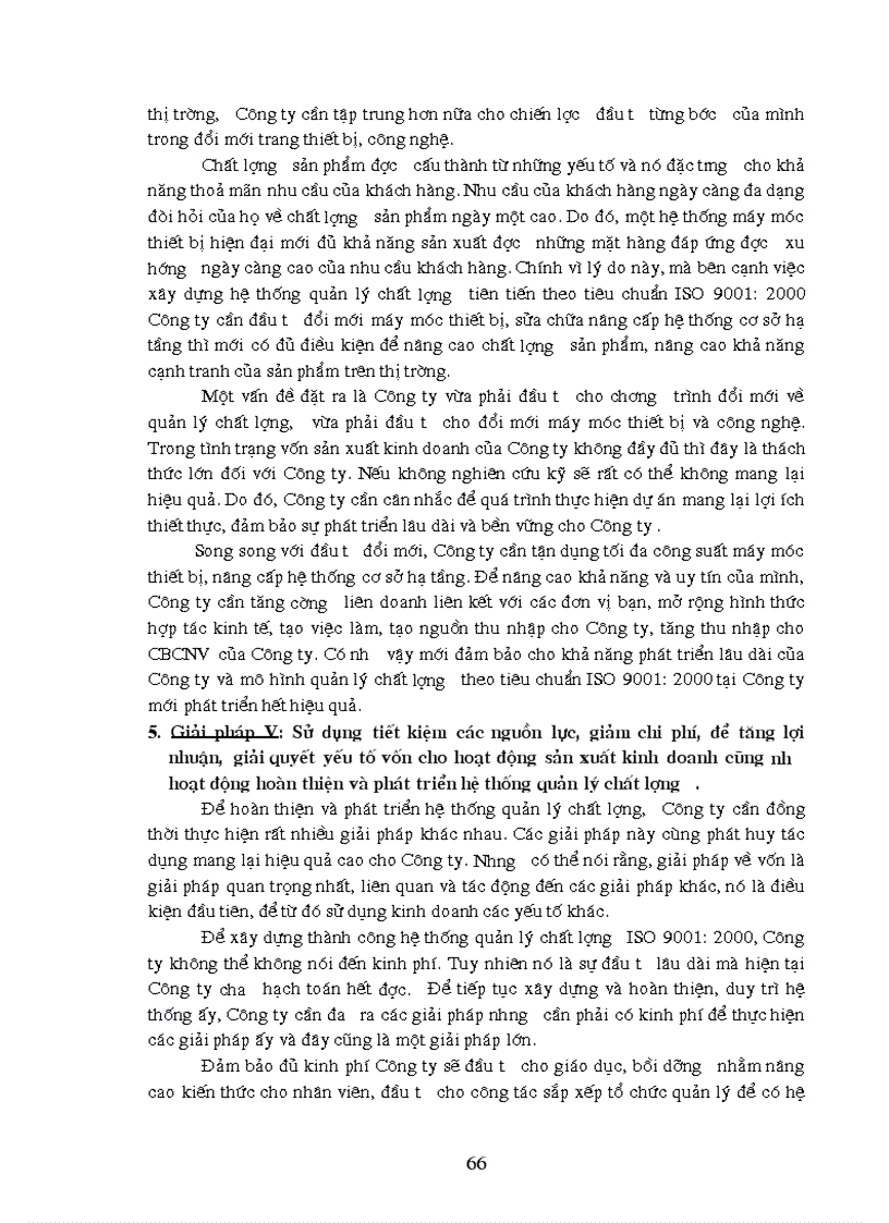 image for page Kế hoạch xây dựng và áp dụng hệ thống quản lý chất lượng theo tiêu chuẩn ISO 9001 2000 tại Công ty Sông Đà 9