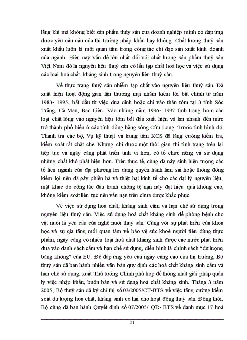 image for page Chất lượng sản phẩm thủy sản và một số giải pháp đối với ngành thủy sản Việt Nam hiện nay