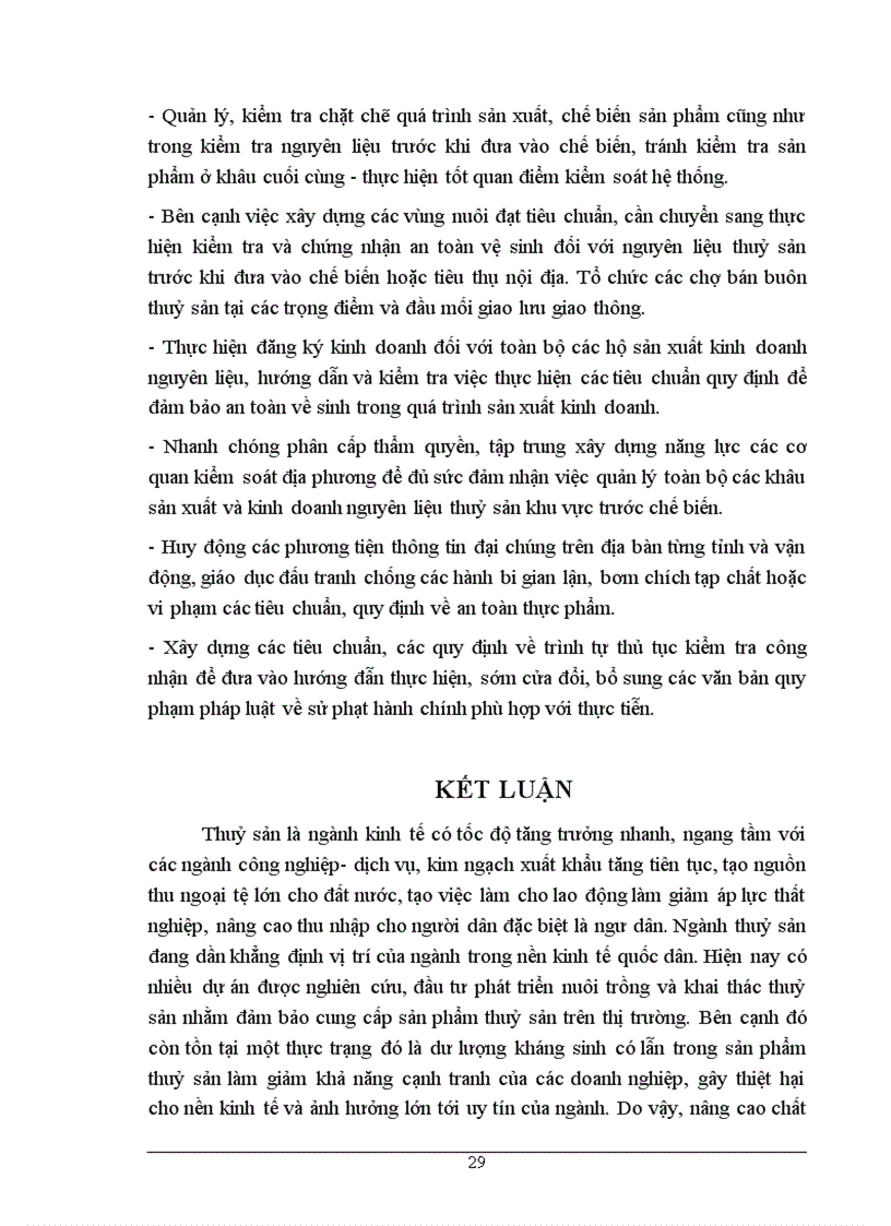 image for page Chất lượng sản phẩm thủy sản và một số giải pháp đối với ngành thủy sản Việt Nam hiện nay