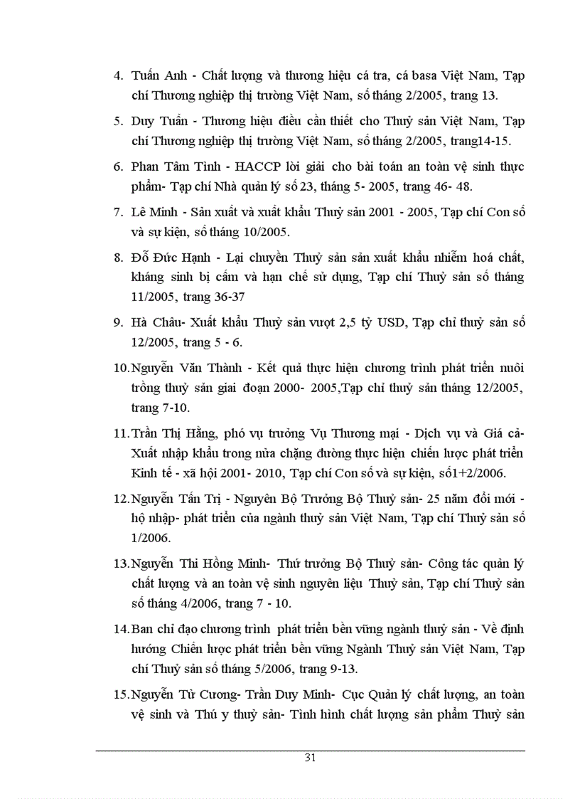 image for page Chất lượng sản phẩm thủy sản và một số giải pháp đối với ngành thủy sản Việt Nam hiện nay