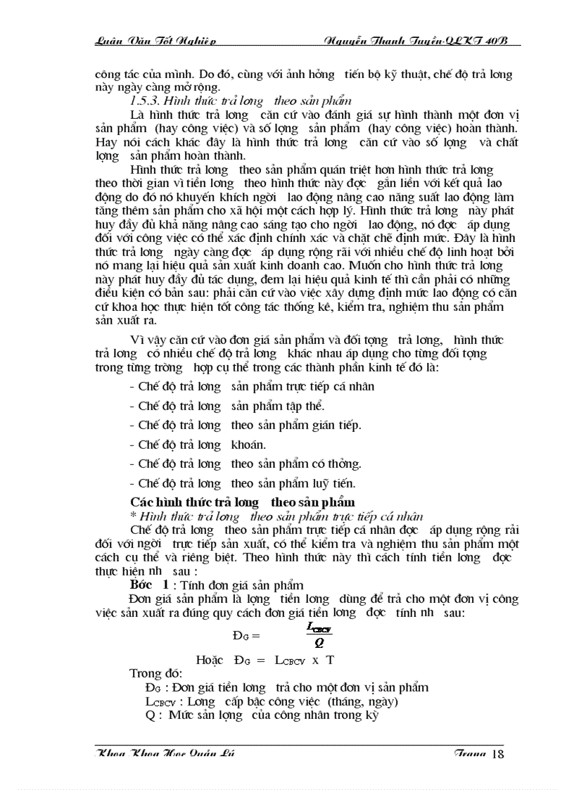 image for page Một số biện pháp nâng cao hiệu quả công tác trả lương với vấn đề tạo động lực cho con người lao động ở Công ty cơ khí Hà Nội