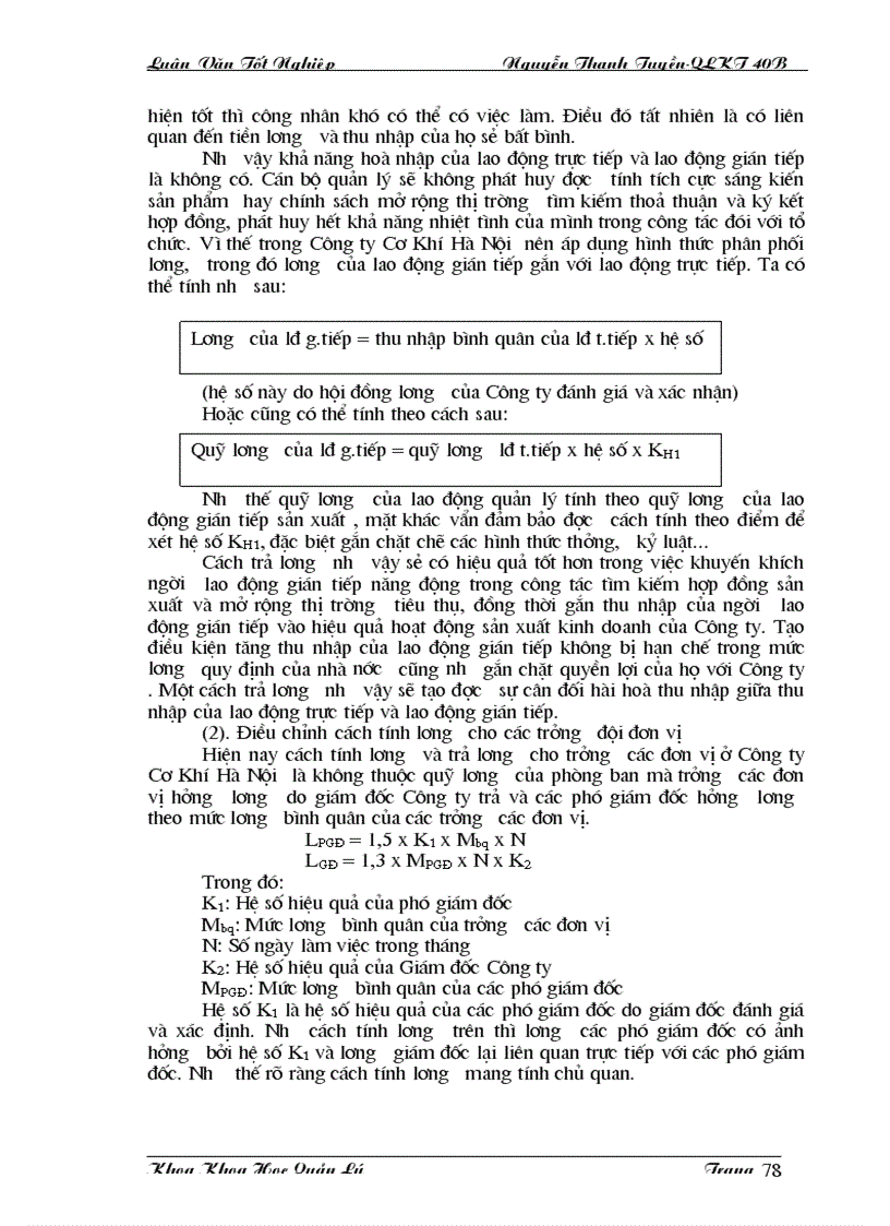 image for page Một số biện pháp nâng cao hiệu quả công tác trả lương với vấn đề tạo động lực cho con người lao động ở Công ty cơ khí Hà Nội
