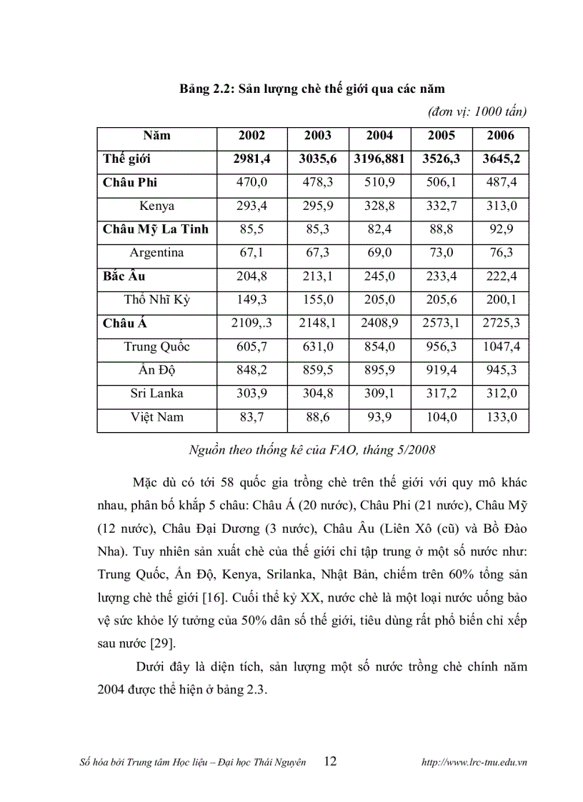 image for page Nghiên cứu ảnh hưởng của MgSO4 đến sinh trưởng năng suất và chất lượng của hai giống chè Shan Chất Tiền và LDP1 tại Phú Thọ