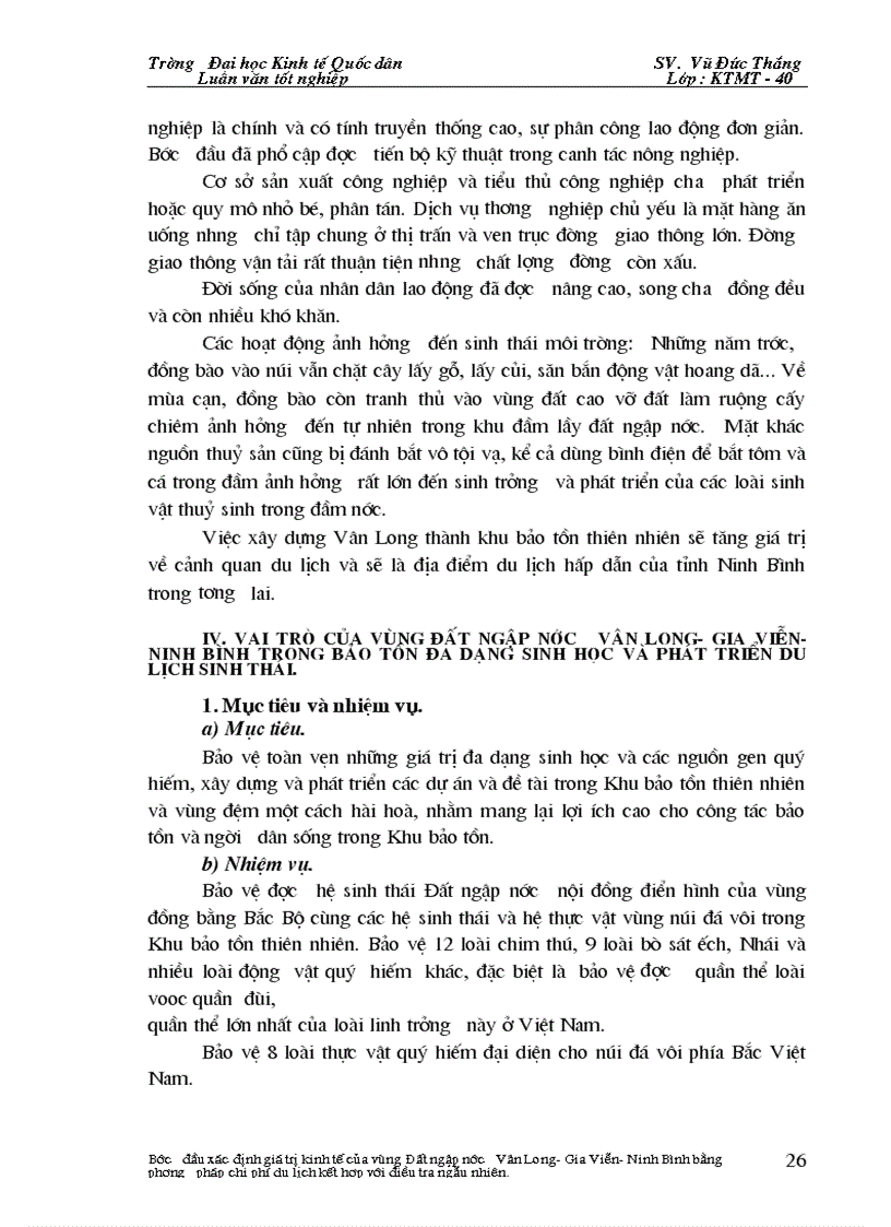 image for page Xây dựng cơ sở khoa học cho việc qui hoạch các khu bảo tồn Đất ngập nước của Việt Nam