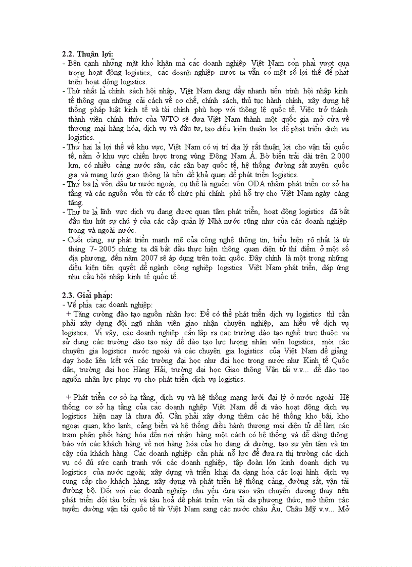 image for page Sư pha t triê n cu a nga nh Logistics ơ Viê t Nam va thê giơ i Như ng kho khăn va thuâ n lơ i trong pha t triê n hoa t đô ng logistics ta i ca c doanh nghiê p Viê t Nam hiê n nay
