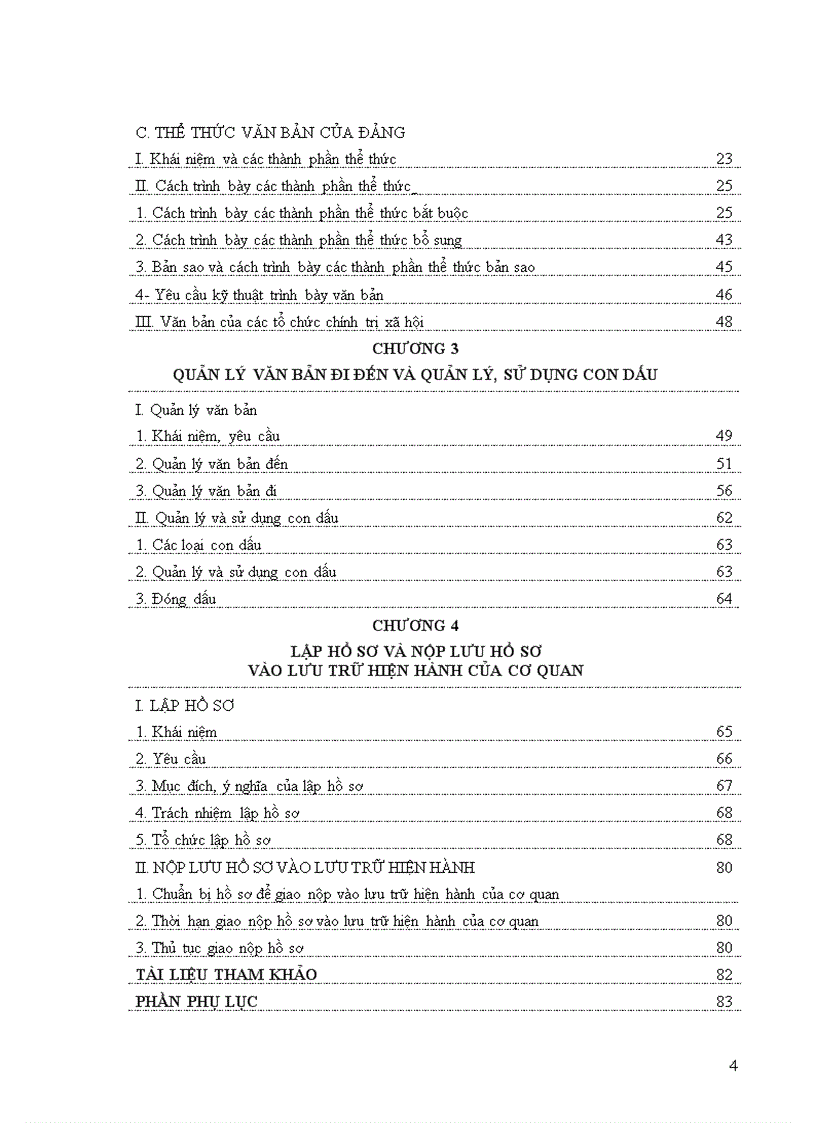 image for page Công tác văn thư trong các cơ quan tổ chức Đảng và các tổ chức chính trị xã hội