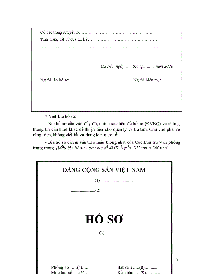 image for page Công tác văn thư trong các cơ quan tổ chức Đảng và các tổ chức chính trị xã hội