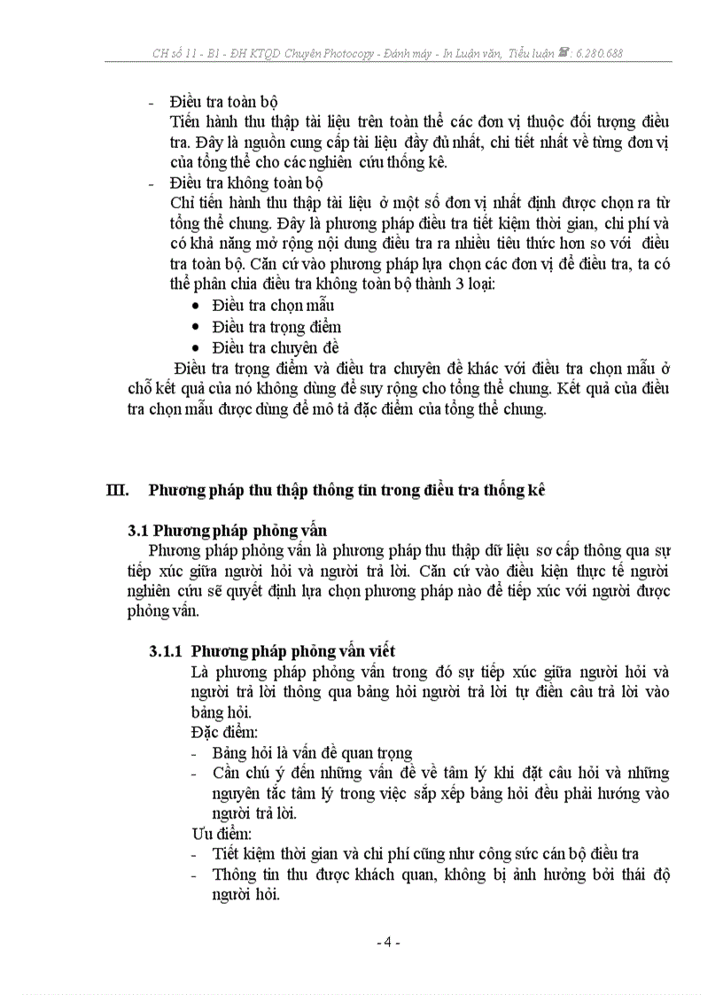 image for page Điều tra thống kê và ứng dụng số liệu điều tra thống kê để phân tích chất lượng học tập của sinh viên lớp Thống kê kinh doanh 46B năm học 2006 2007