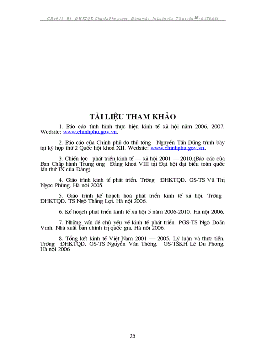 image for page Kế hoạch tăng trưởng kinh tế thời kỳ 2006 2010 và các giải pháp thực hiện
